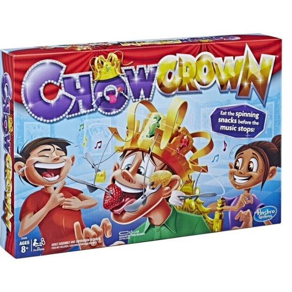 Hasbro Other - NEW Chow Crown Musical Party Game Age 8+ Sealed Box